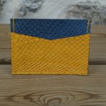 Porte-Cartes Cuir Poisson