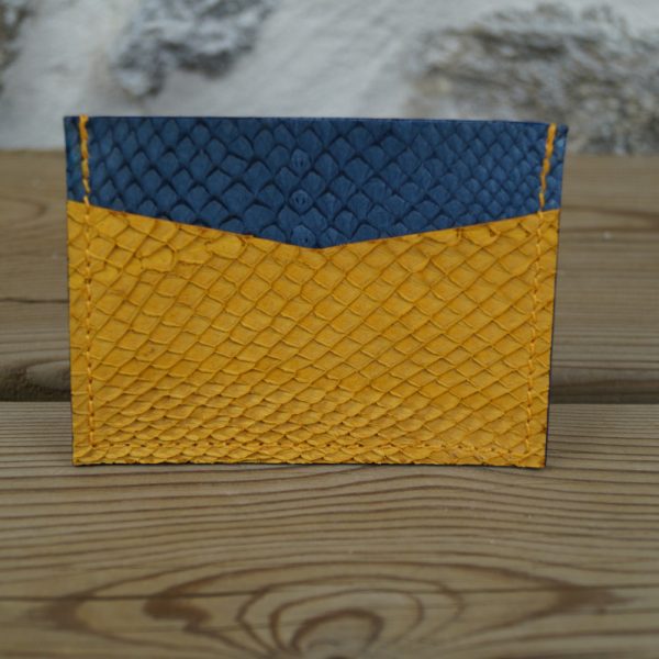 Porte Cartes Cuir d ananas La Cabane Sacs