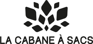Logo La Cabane a Sac - Complet - noir - 1 000px