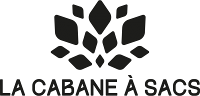 Logo La Cabane a Sac - Complet - noir - 1 000px