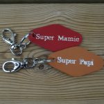 Porte-clés Super mamie, Super papi