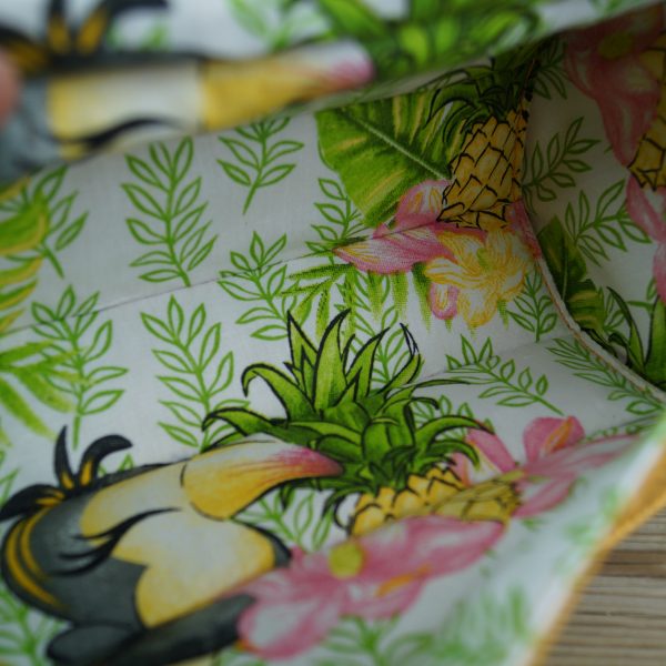 Sac Octogonal cuir ananas (Pinatex) – Image 4