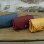Porte-monnaie femme ananas (Pinatex)