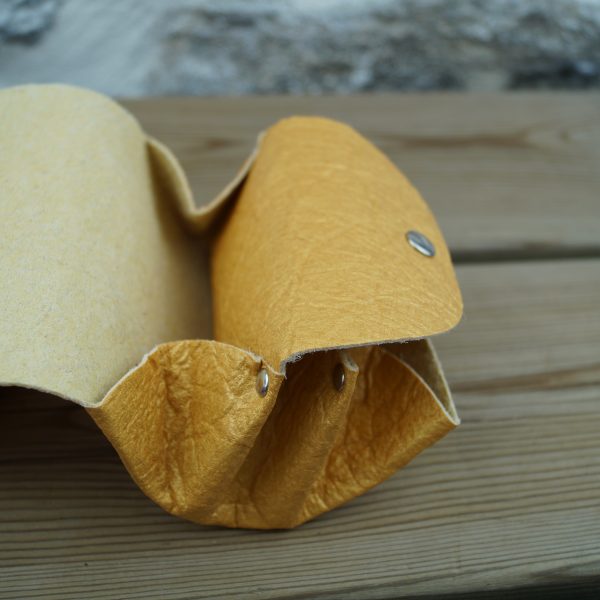 Porte-monnaie femme ananas (Pinatex) – Image 8