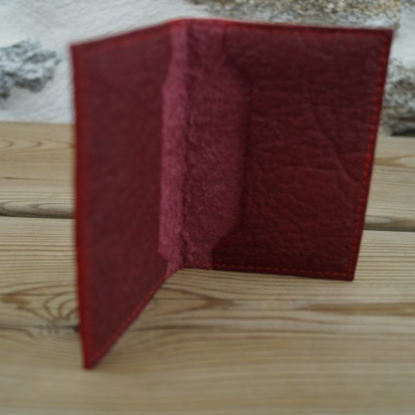 Porte-cartes double Ananas(Pinatex) – Image 6