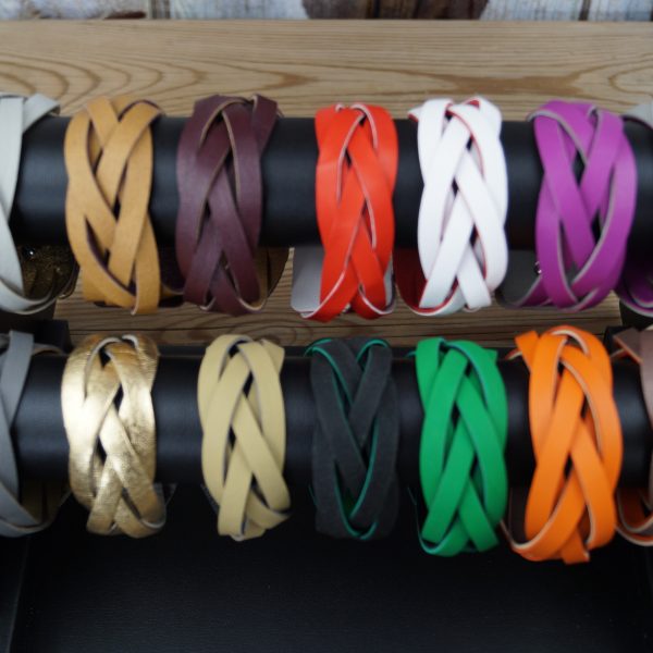 Gros bracelets tressés réversibles – Image 3