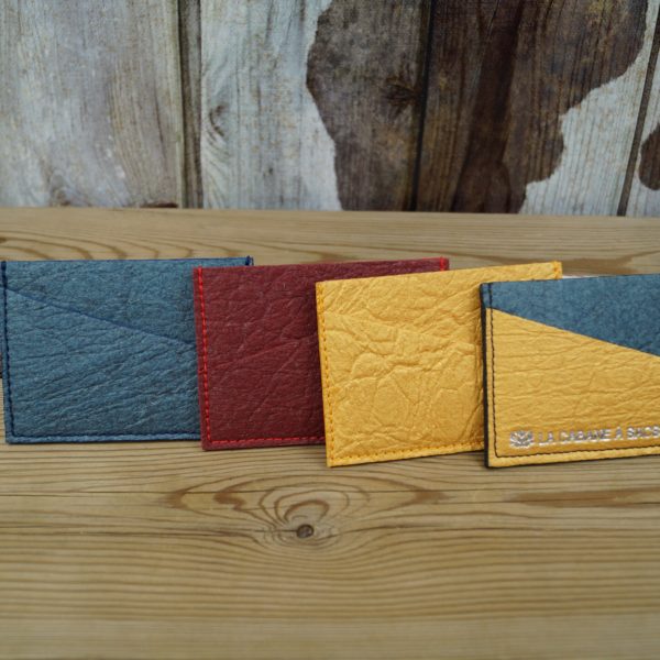 Porte-Cartes Cuir d'ananas – Image 3