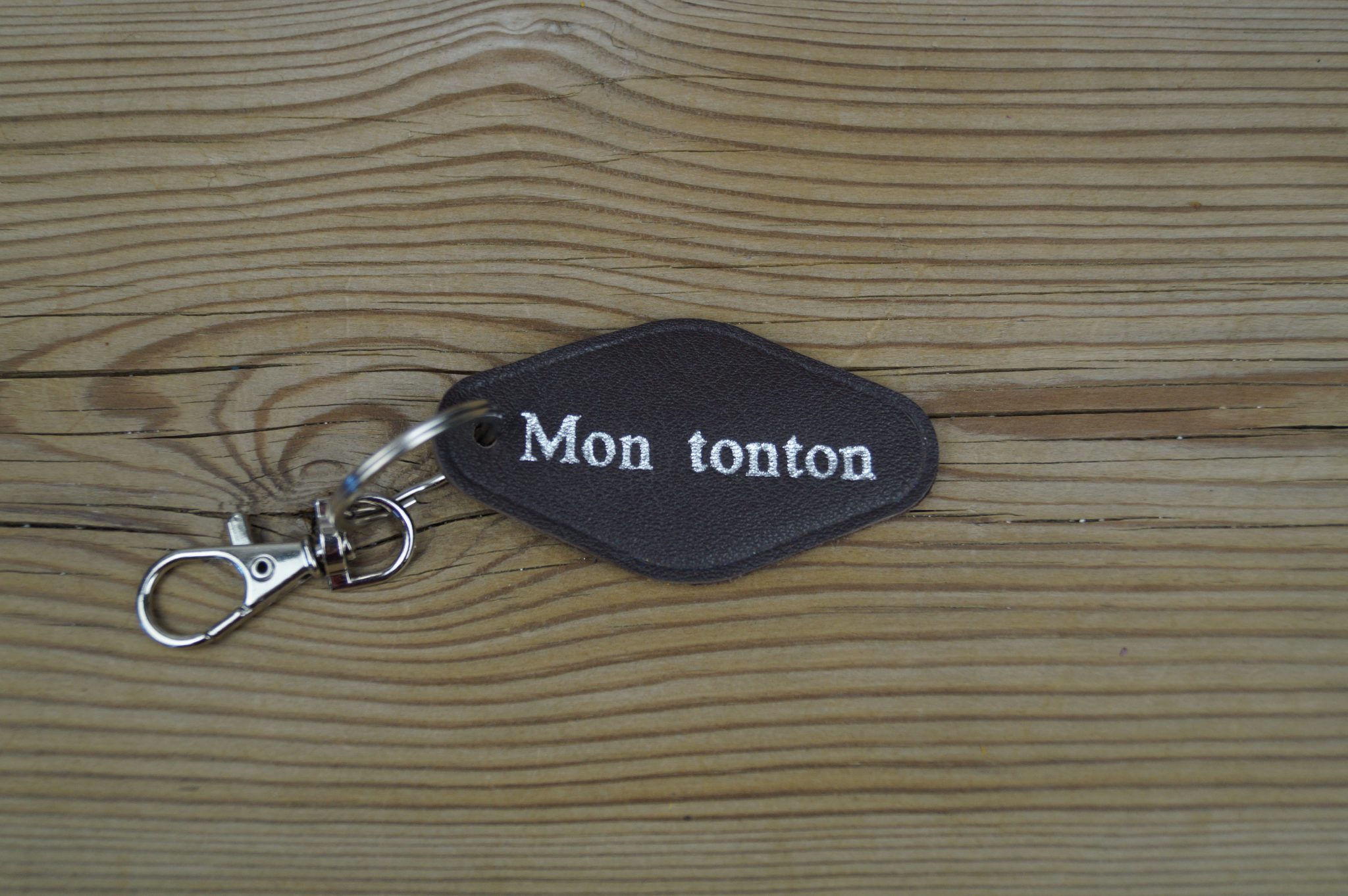 Porte-clés tonton - Idée cadeau - angora - Livraison Rapide!